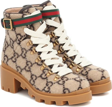 gucci gg wool ankle boot|Gucci ankle boots women.